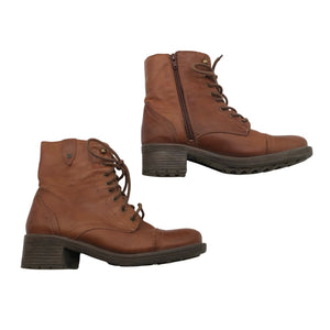 Unisex Andiamo - Army boots, size 37 - Brown (1)