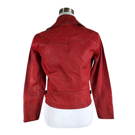 Unisex Levi's - Denim jacket, size 38 - Red (2)