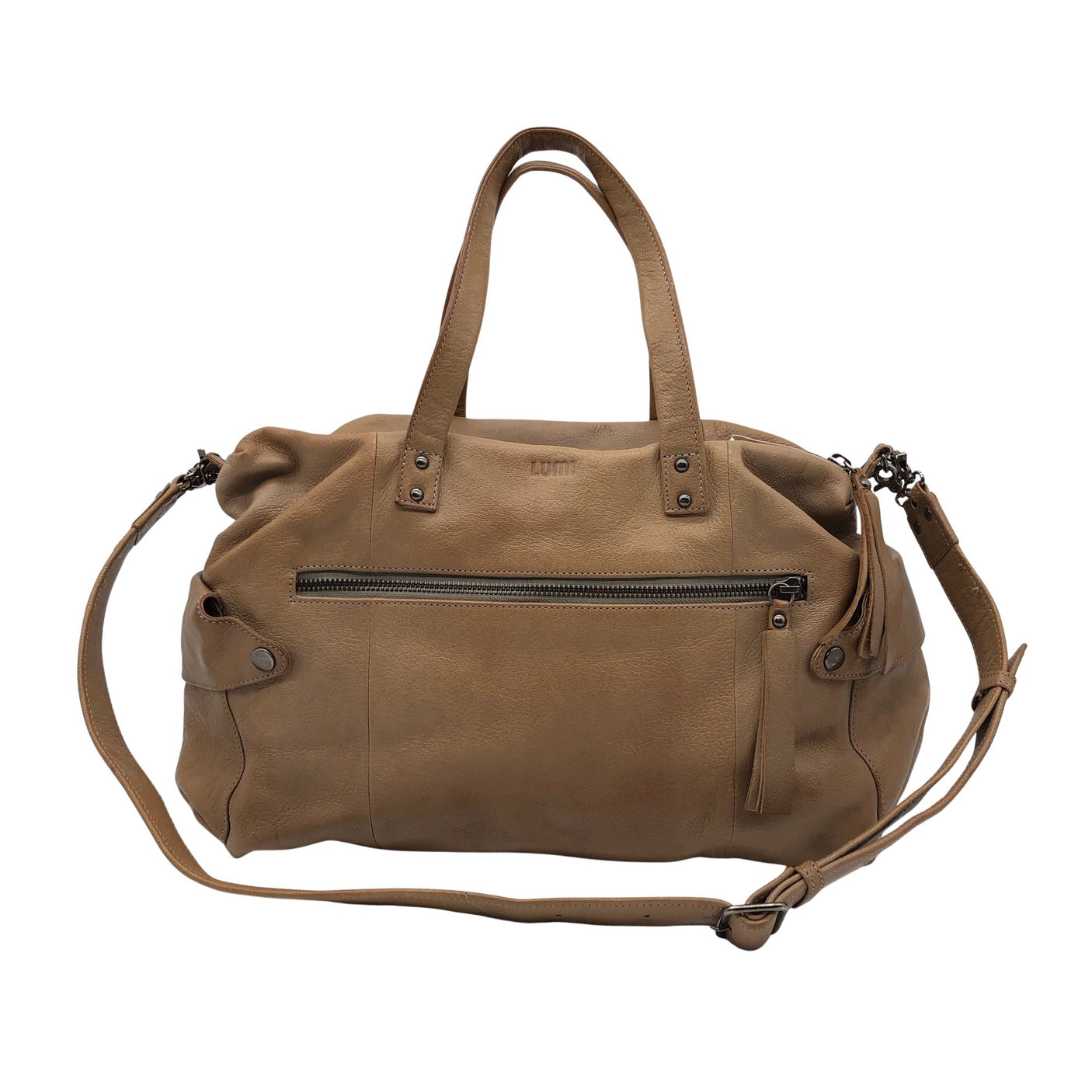Unisex Lumi - Handbag, size Midi - Brown (1)