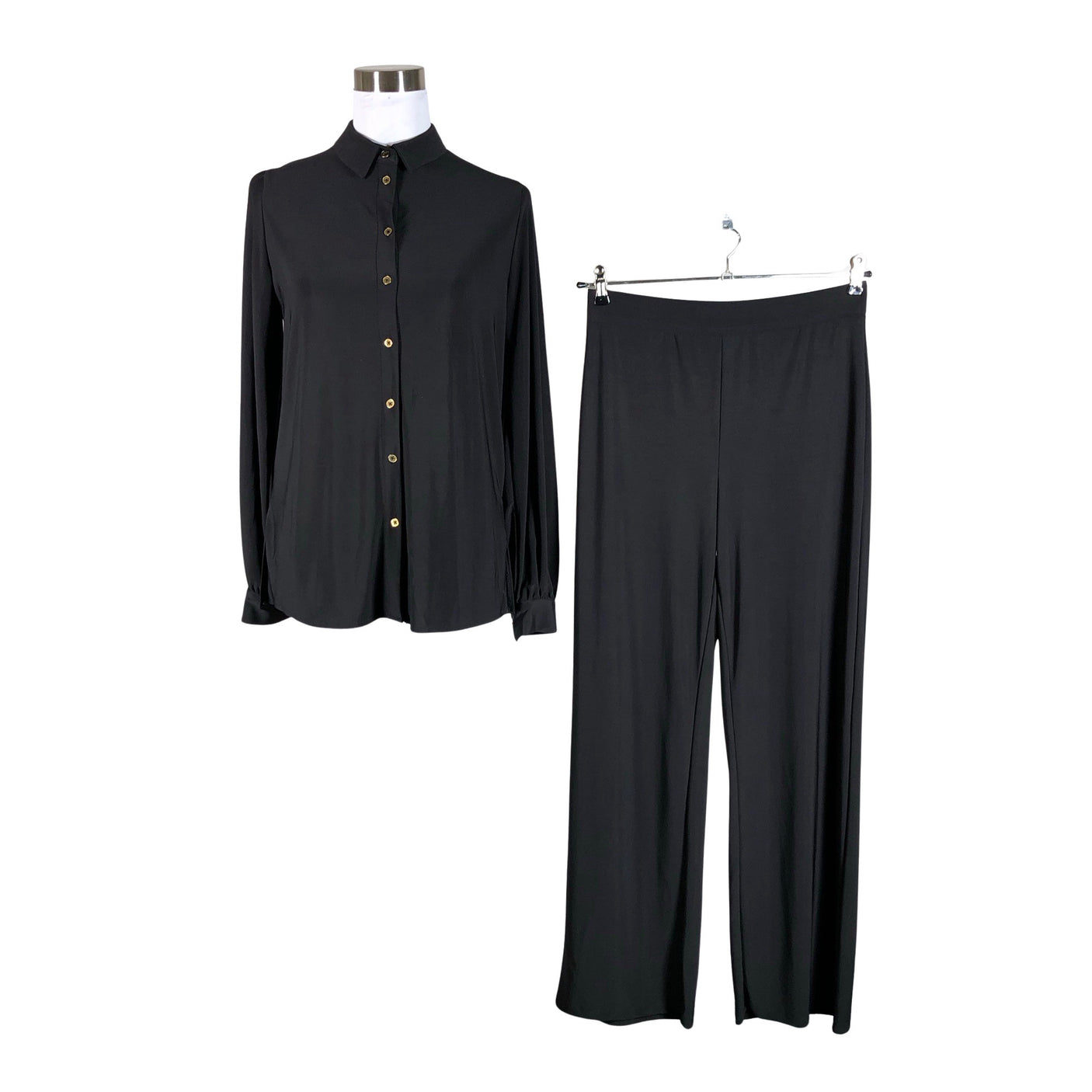 Unisex Dorothy Perkins - Tricot shirt, size 34 - Black (1)