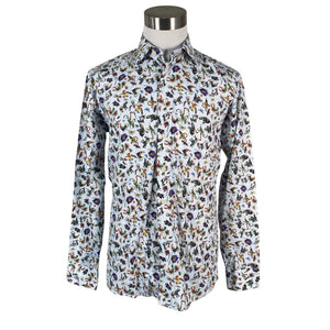 Unisex Eton - Collared shirt, size L - Light blue (1)