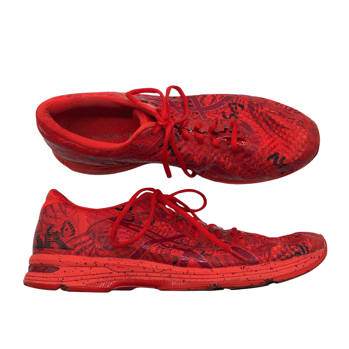 Unisex Asics - Running shoes, size 49 - Red (1)