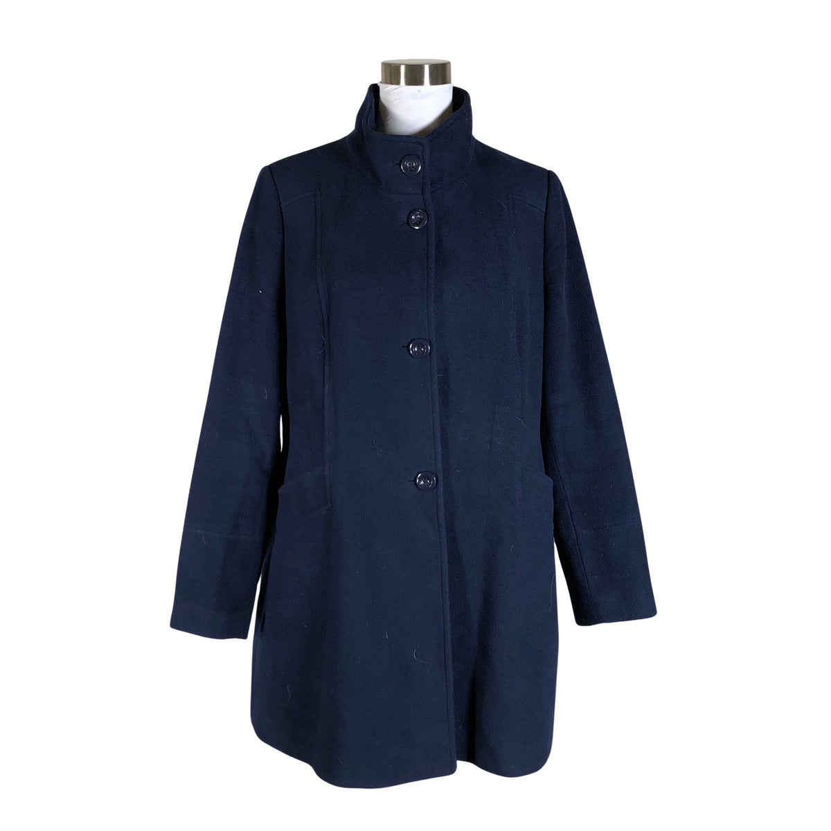 Unisex Create - Wool coat, size 40 - Blue (1)