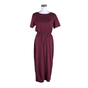 Unisex Puuvillatehdas - Tricot dress, size 40 - Wine red (1)