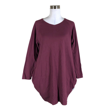 Unisex Versonpuoti - Tricot tunic, size 40 - Wine red ()
