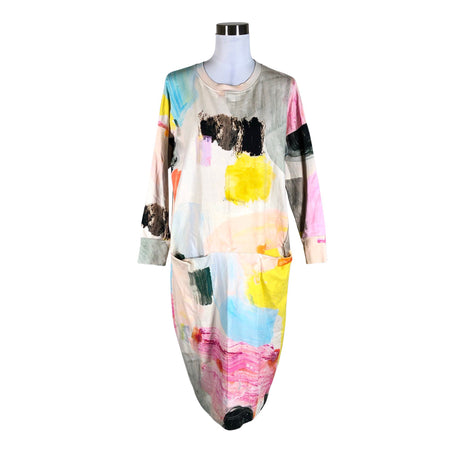 Unisex Papu - Sweatshirt dress, size 40 - Light pink ()