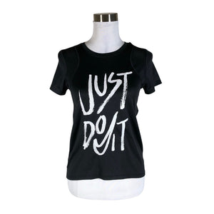 Unisex Nike - Sports shirt, short sleeve, size 34 - Black (1)