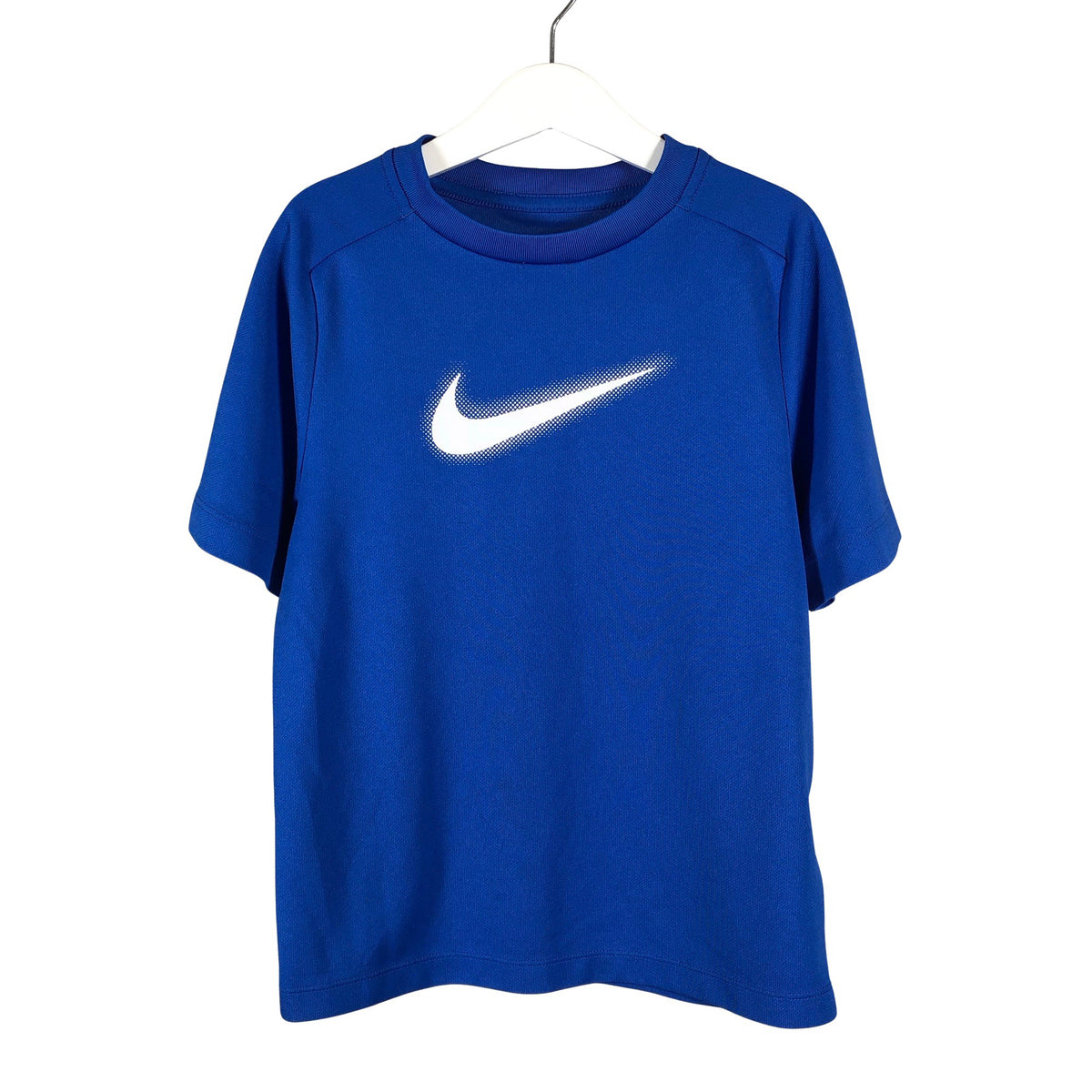 Unisex Nike - Sports shirt, short sleeve, size 128 - 134 - Blue (1)