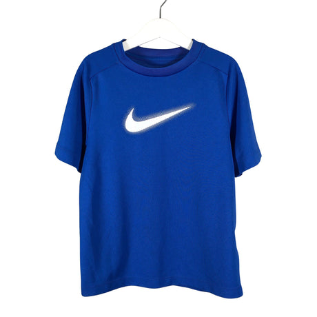 Unisex Nike - Sports shirt, short sleeve, size 128 - 134 - Blue ()