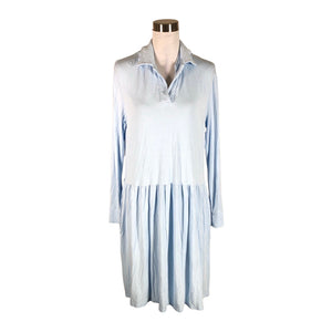 Unisex by basics - Tricot dress, size 38 - Light blue (1)