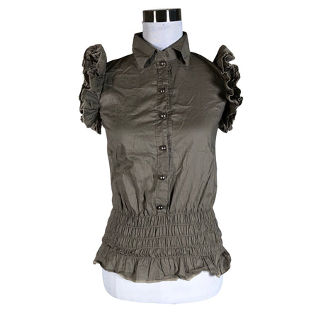 Unisex Cut & Pret - Top, size 36 - Brown ()