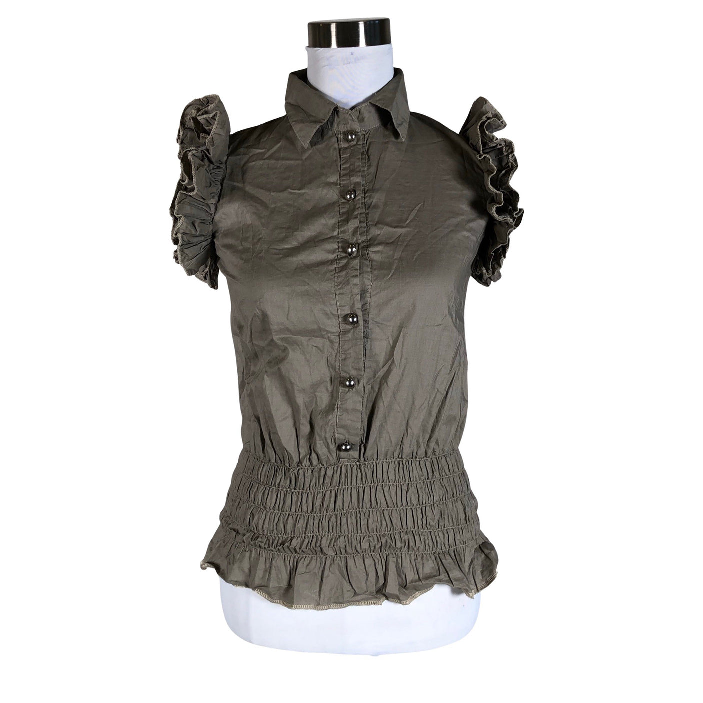 Unisex Cut & Pret - Top, size 36 - Brown (1)