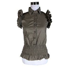 Unisex Cut & Pret - Top, size 36 - Brown (1)
