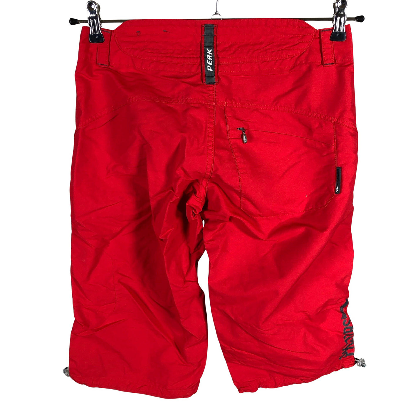 Unisex Peak Performance - Sports capri pants, size 34 - Red (2)