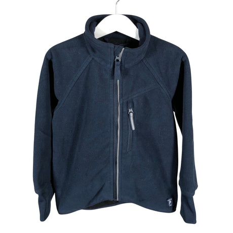 Unisex Polarn O. Pyret - Windfleece jacket, size 104 - 110 - Blue ()