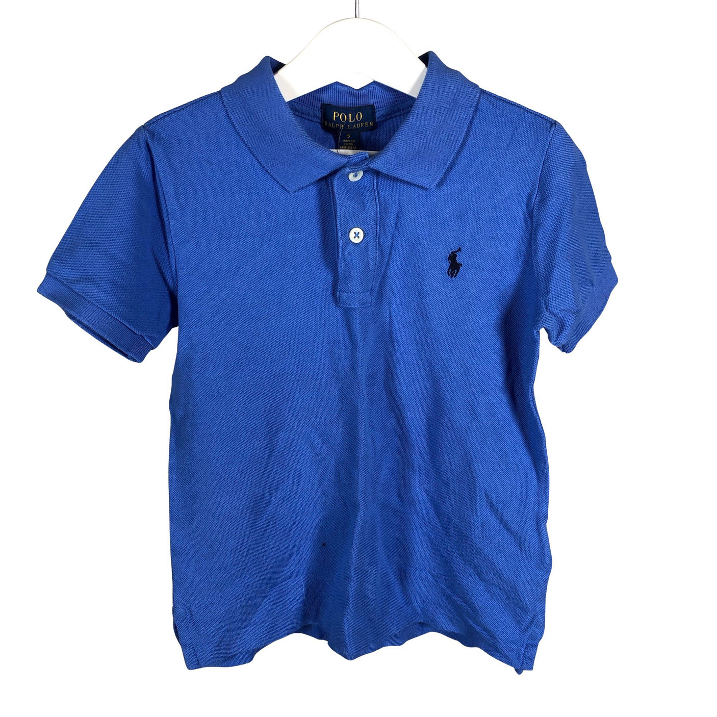 Unisex Polo Ralph Lauren - Polo shirt, size 104 - 110 - Blue (1)