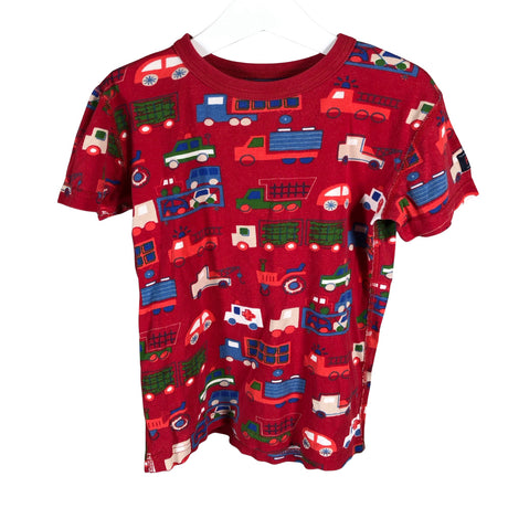 Unisex Polarn O. Pyret - T-shirt, size 122 - 128 - Red ()