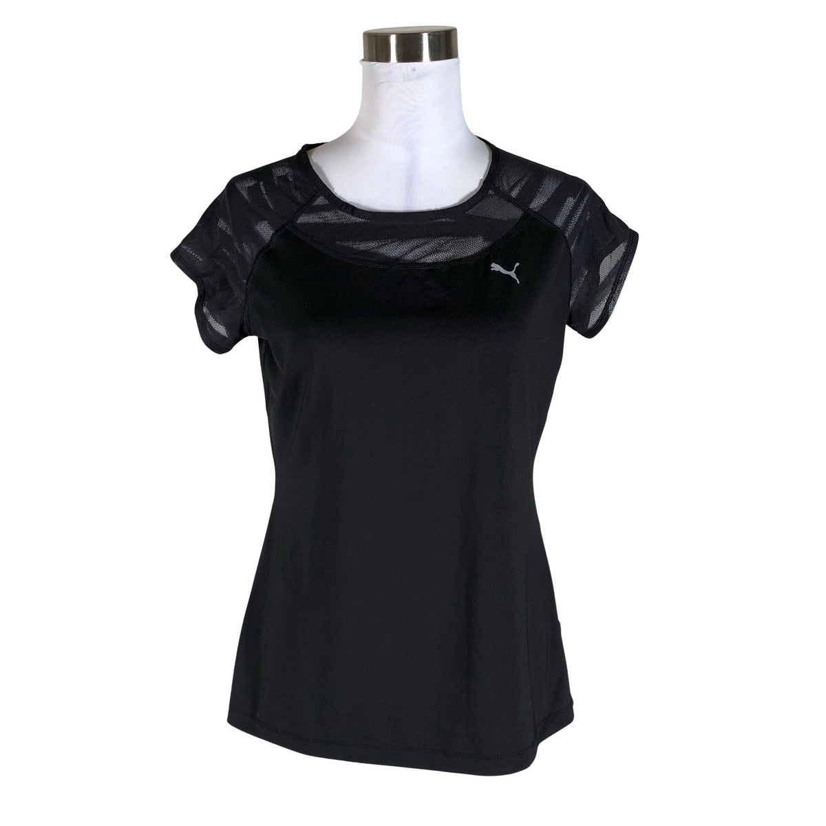 Unisex Puma - Sports shirt, short sleeve, size 38 - Black (1)