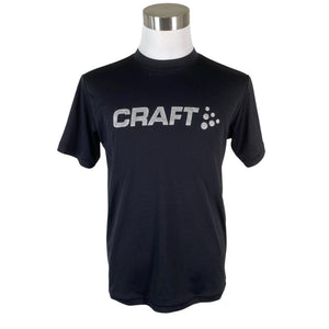 Unisex Craft - Sports shirt, short sleeve, size L - Black (1)