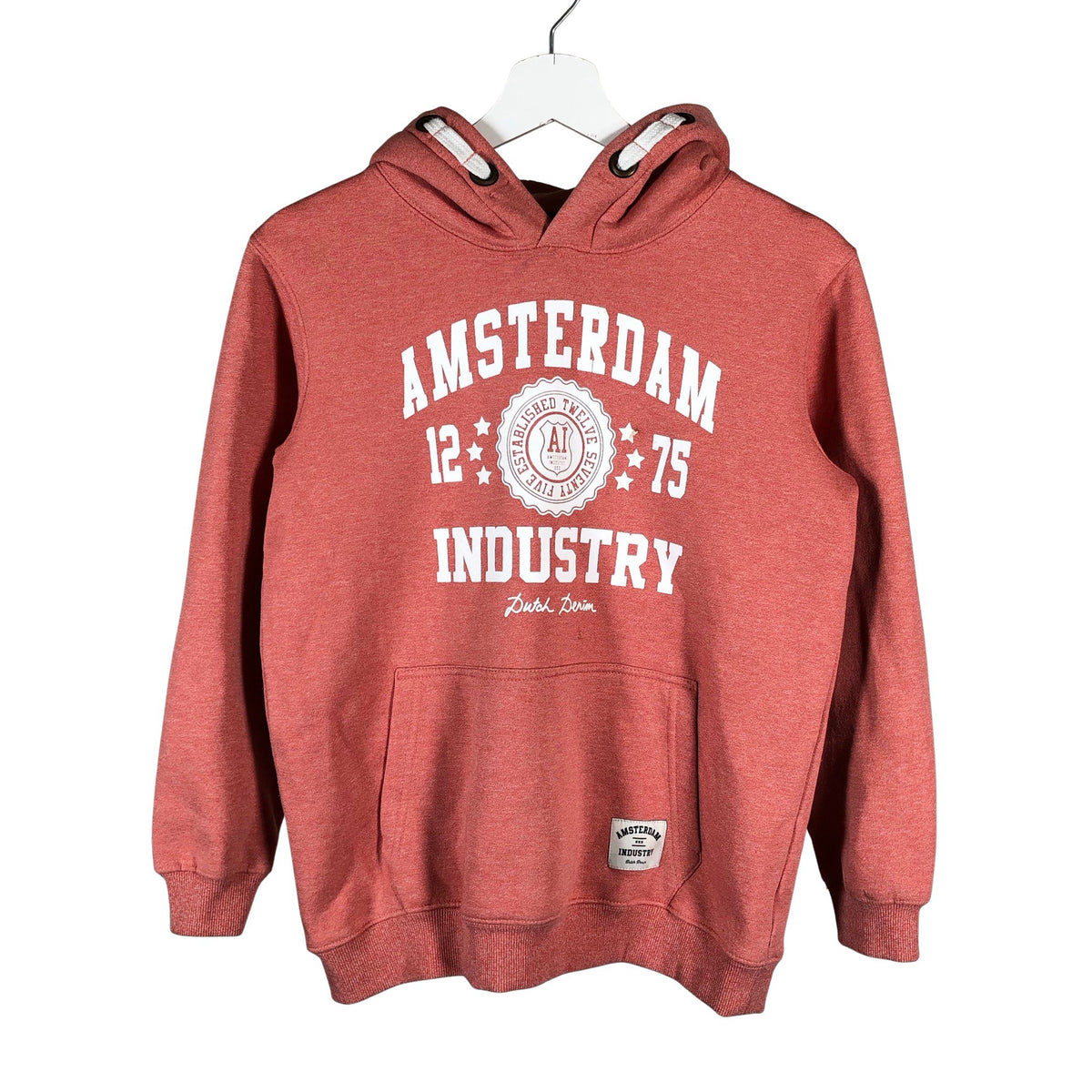 Unisex Amsterdam Industry - Hoodie, size 152 - 158 - Orange (1)