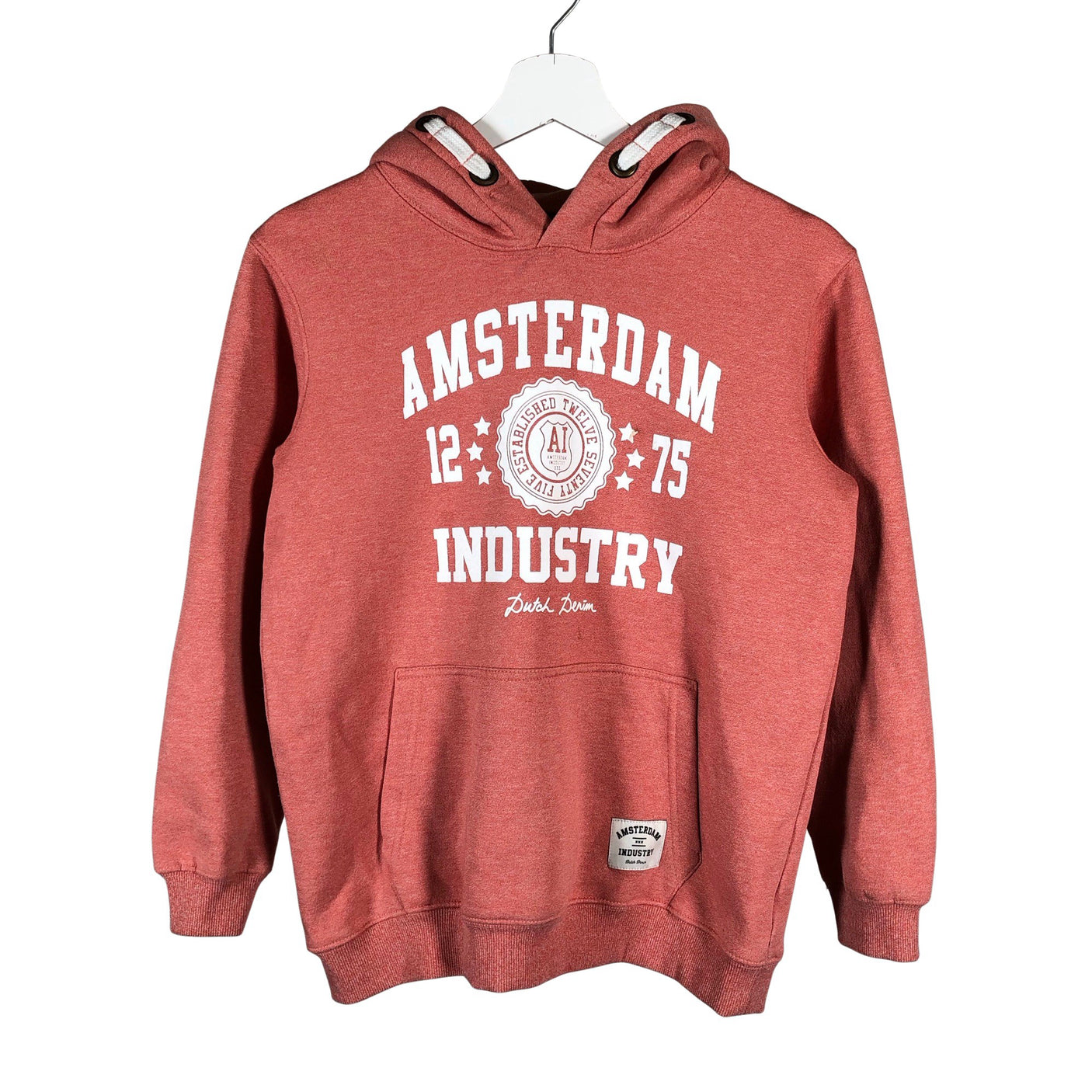 Unisex Amsterdam Industry - Hoodie, size 152 - 158 - Orange (1)