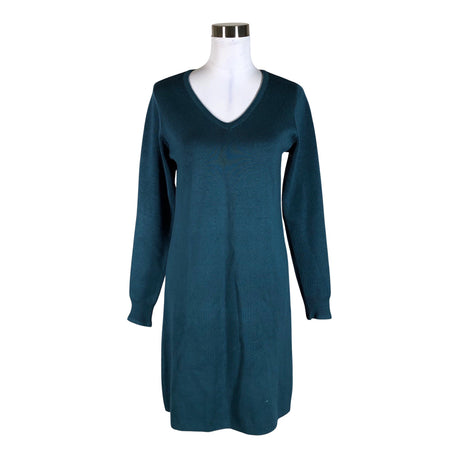 Unisex Cream - Knit dress, size 38 - Blue ()