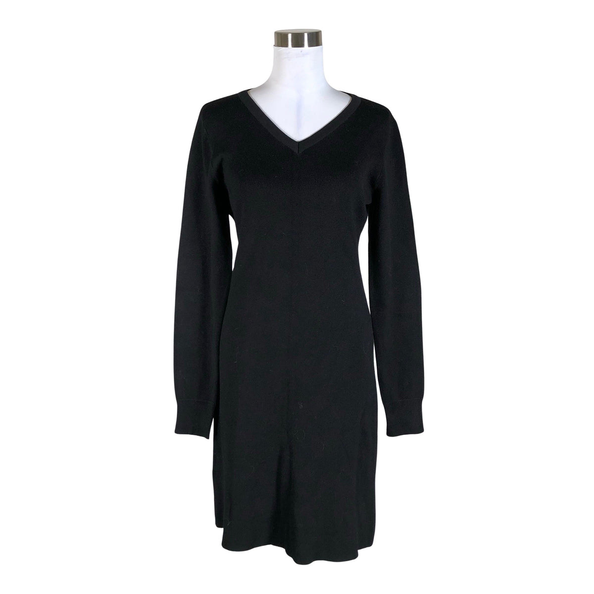 Unisex Cream - Knit dress, size 38 - Black (1)
