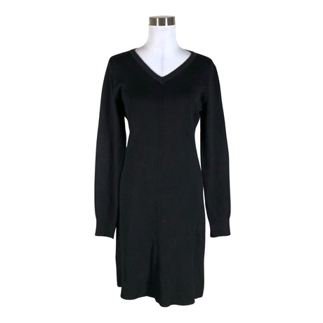Unisex Cream - Knit dress, size 38 - Black ()