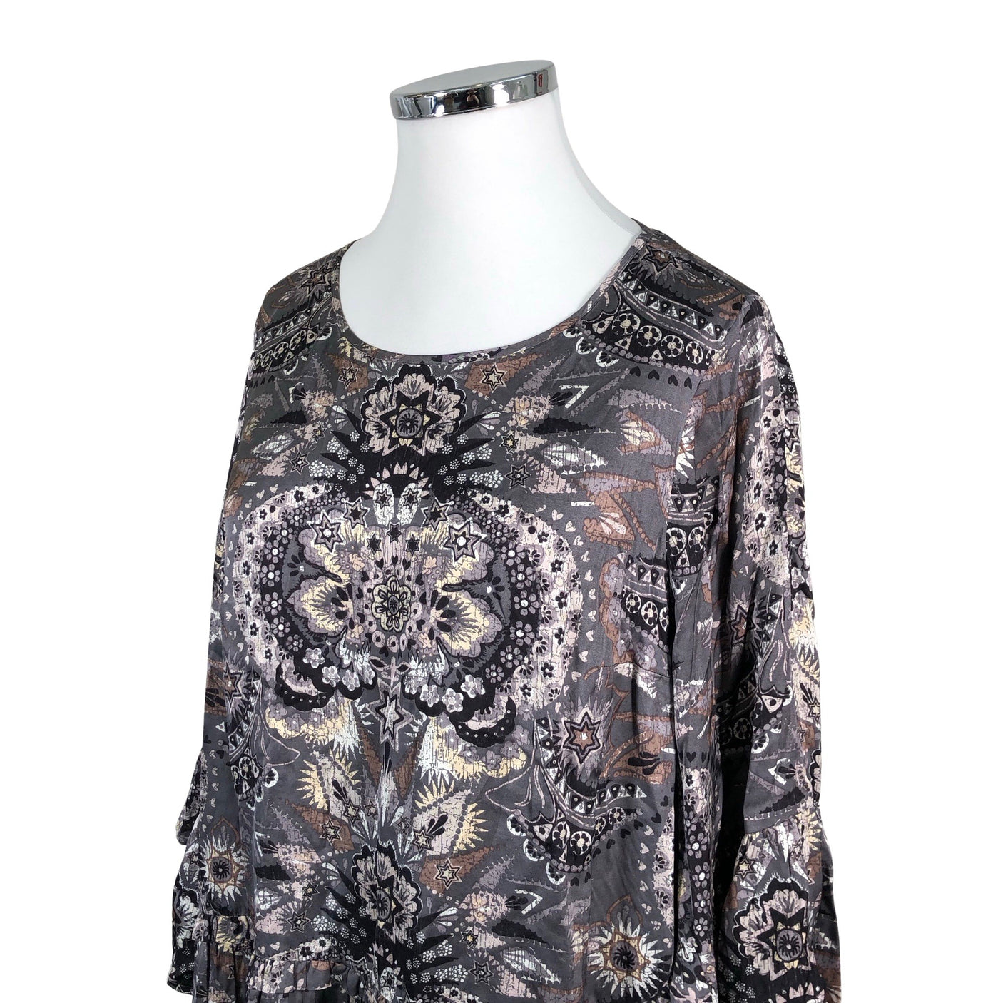 Unisex Odd Molly - Schiffon dress, size 42 - Gray (3)