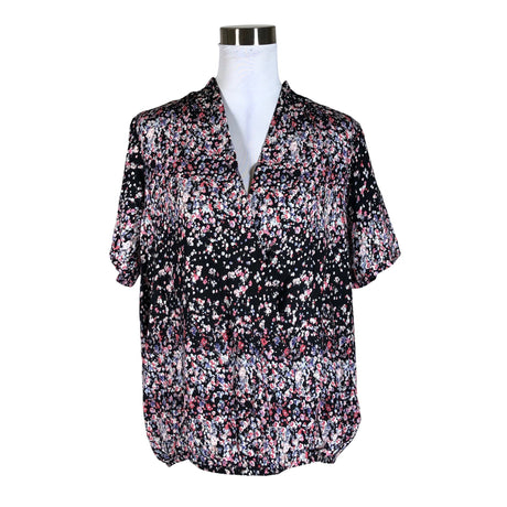 Unisex Soyaconcept - Short-sleeved blouse, size 40 - Black ()