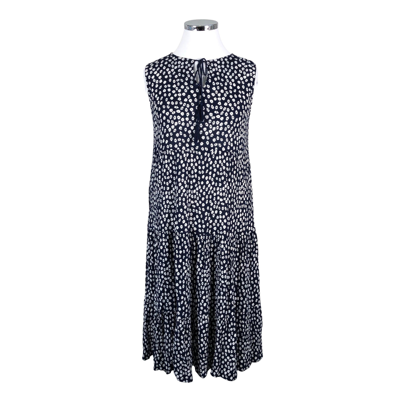 Unisex Isolde - Schiffon dress, size 42 - Blue (1)