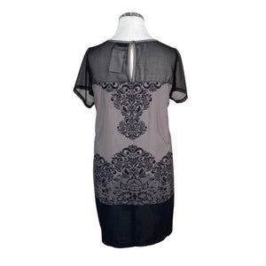 Unisex Isolde - Schiffon dress, size 42 - Gray (2)