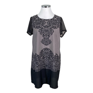 Unisex Isolde - Schiffon dress, size 42 - Gray (1)