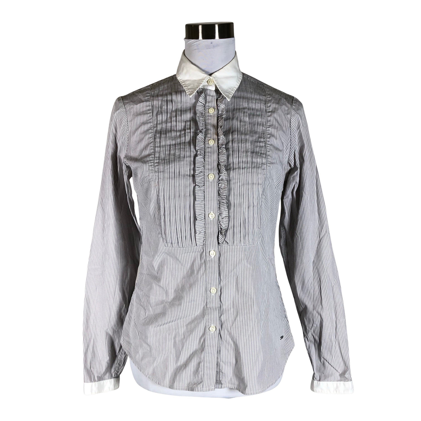 Unisex Tommy Hilfiger - Collared shirt, size 36 - Gray (1)