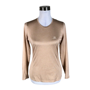 Unisex Salomon - Thermal shirt, size 36 - Beige (1)