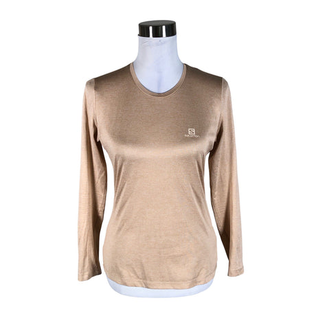 Unisex Salomon - Thermal shirt, size 36 - Beige ()