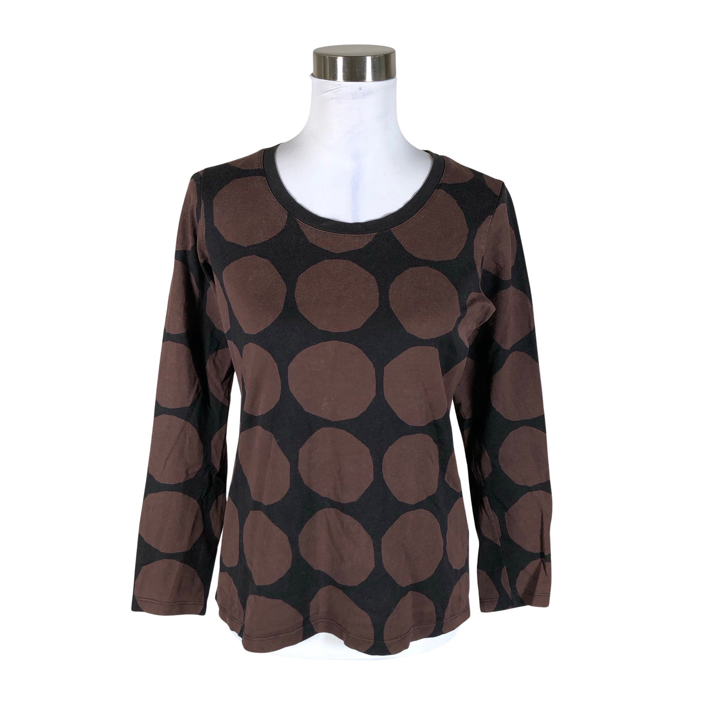 Unisex Marimekko - Tricot shirt, size 38 - Brown (1)