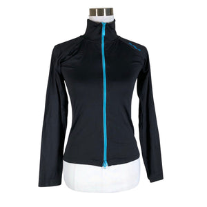 Unisex David - Sports shirt, long sleeve, size 34 - Black (1)