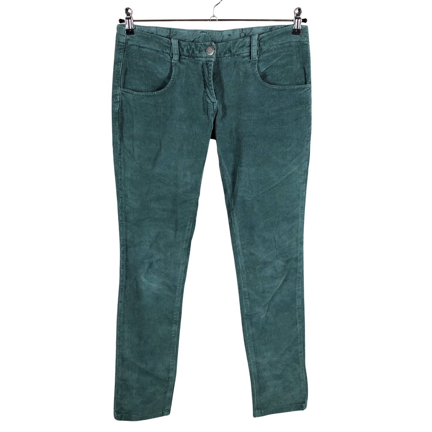 Unisex Kristina Ti - Velvet pants, size 38 - Green (1)