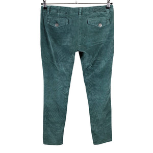Unisex Kristina Ti - Velvet pants, size 38 - Green (2)