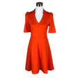 Unisex ME+EM - Tricot dress, size 36 - Orange ()