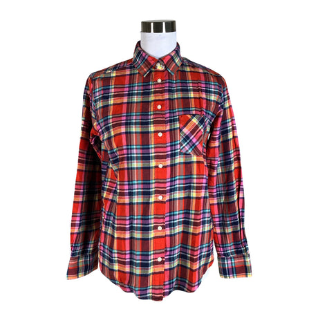 Unisex Uniqlo - Flannel shirt, size 40 - Orange ()