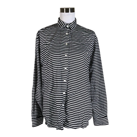 Unisex Trenery - Collared shirt, size 38 - Black ()