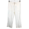 Unisex Solid - Slacks, size M - White ()