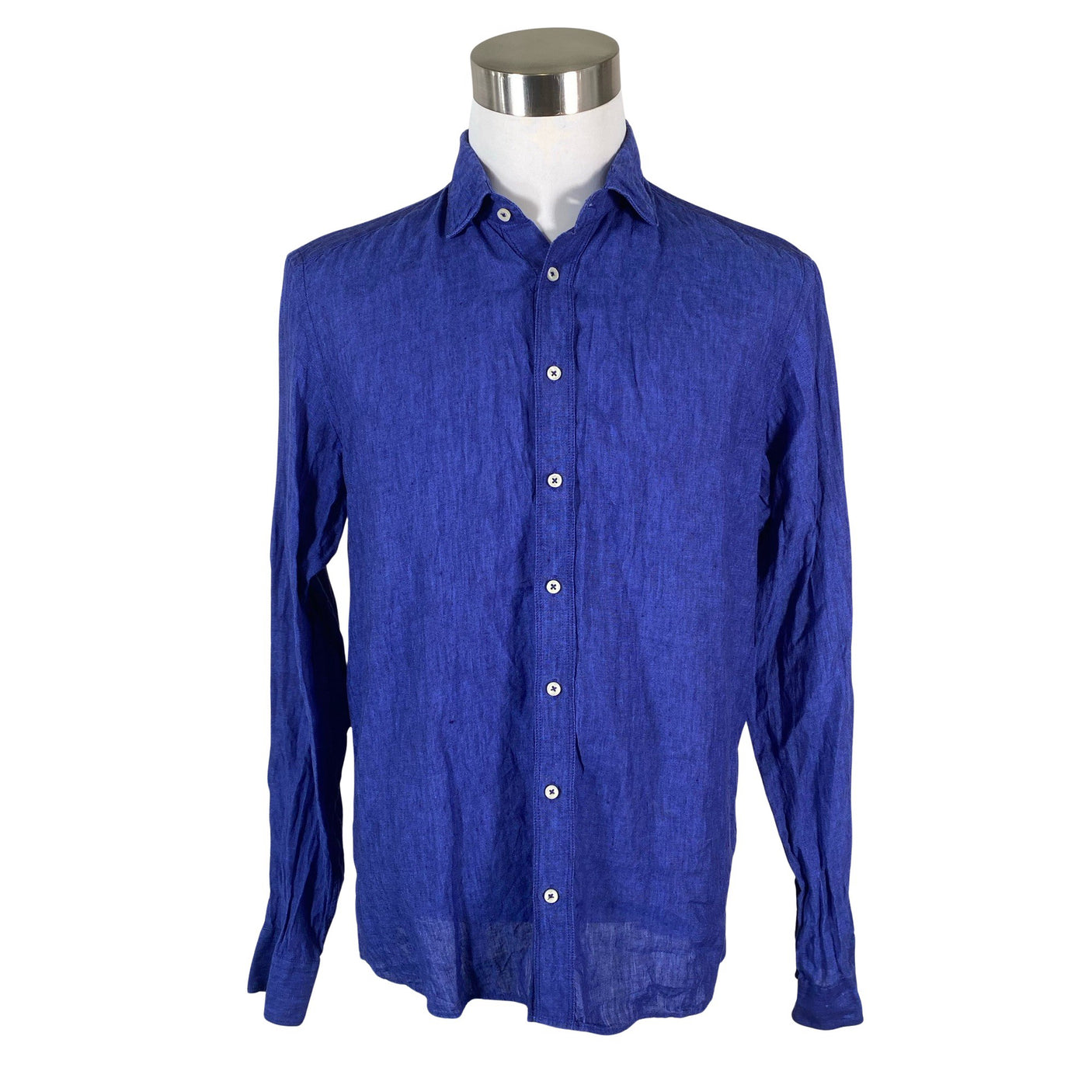 Unisex Sand - Collared shirt, size L - Blue (1)