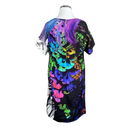 Unisex Marina Rinaldi - Schiffon dress, size 50 - Black (2)