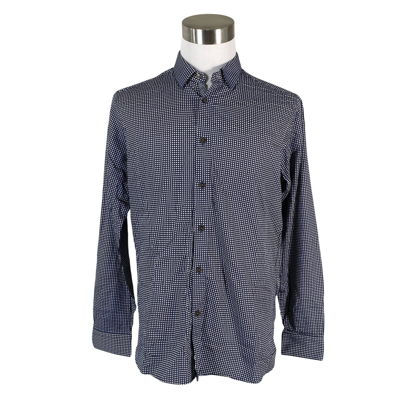 Unisex Ted Baker - Collared shirt, size L - Blue (1)