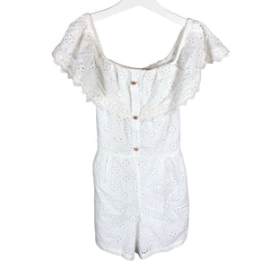 Unisex River Island - Short overalls, size 146 - 152 - White (1)
