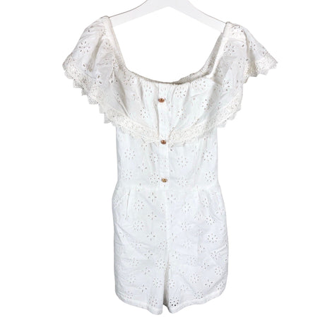 Unisex River Island - Short overalls, size 146 - 152 - White ()