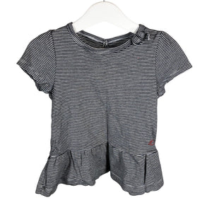 Unisex Petit Bateau - Tricot tunic, size 104 - 110 - Black (1)